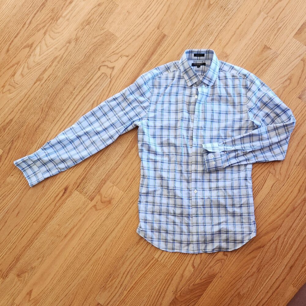 Mens Banana Republic Stretch Shirt Button Down